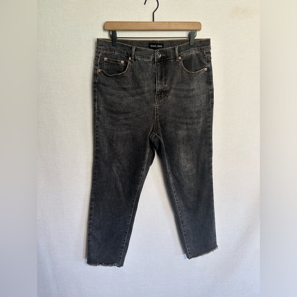 Tribal Denim - Tribal jeans high waisted raw hem